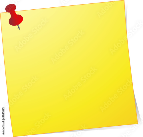 Note autocollante