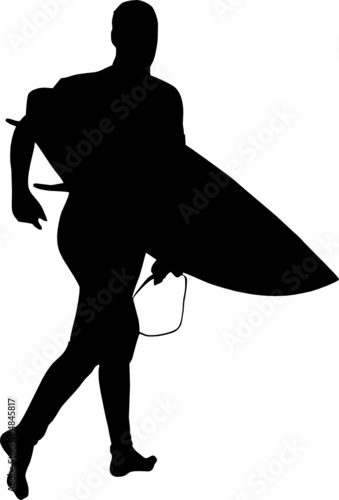 surfer silhouette