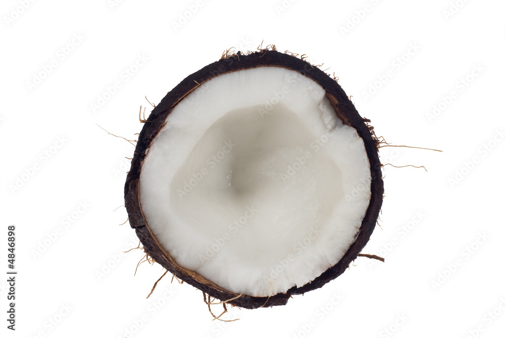 coconut isolated on white coconut isolated on white