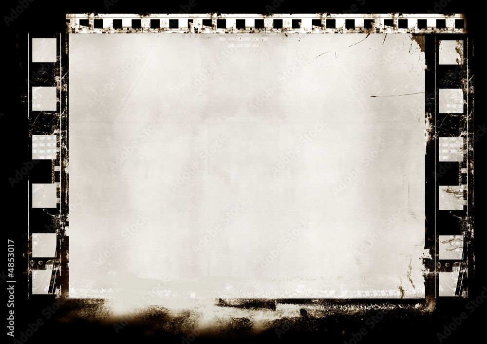 Obraz premium Grunge film frame