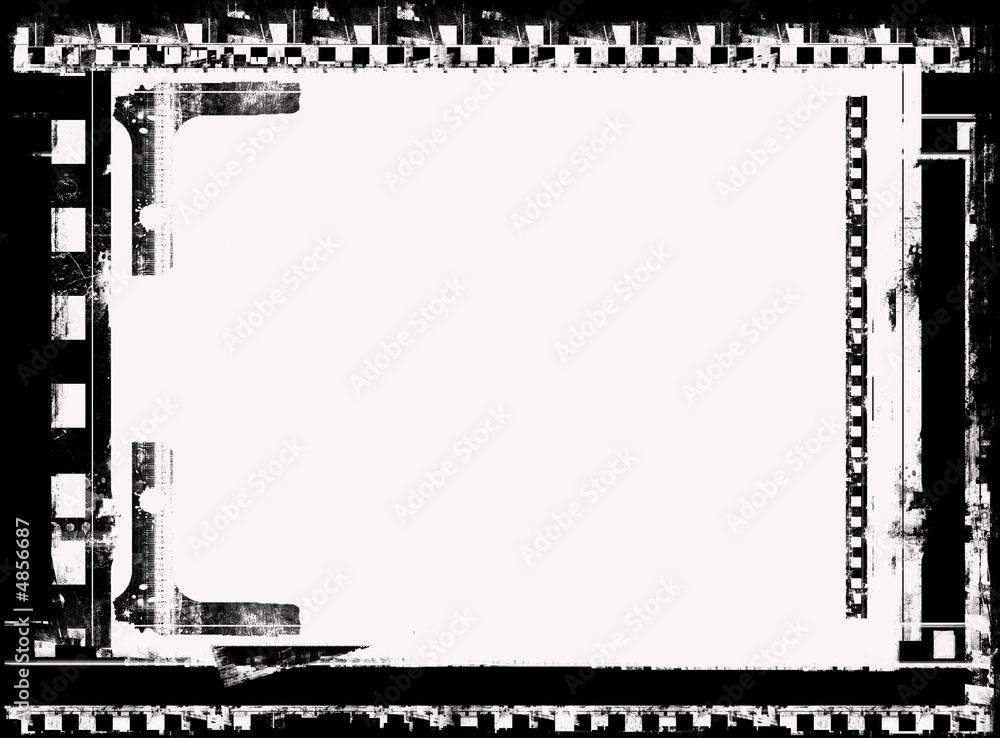 Grunge film frame Grunge film frame