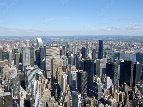 New York Manhattan from the Top of Empire State Buildung