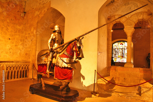 Obraz na płótnie caballería medieval