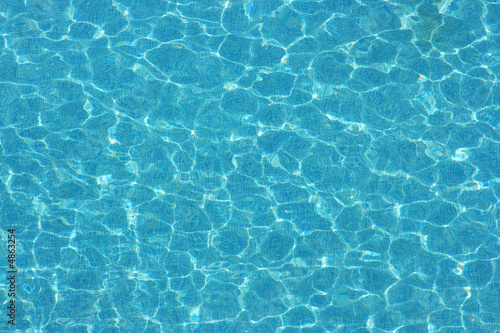 Waves on a surface of water in pool