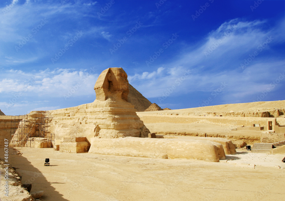 Naklejka premium sphinx - egypt