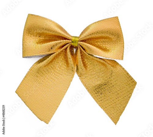 ribbon gift gold bow