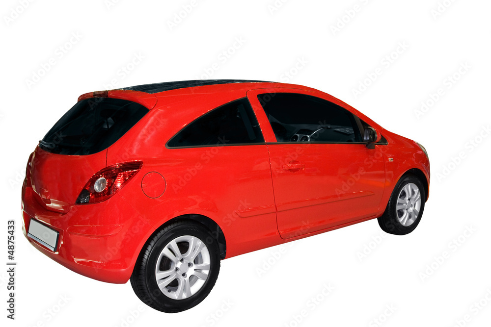 Obraz premium Red car
