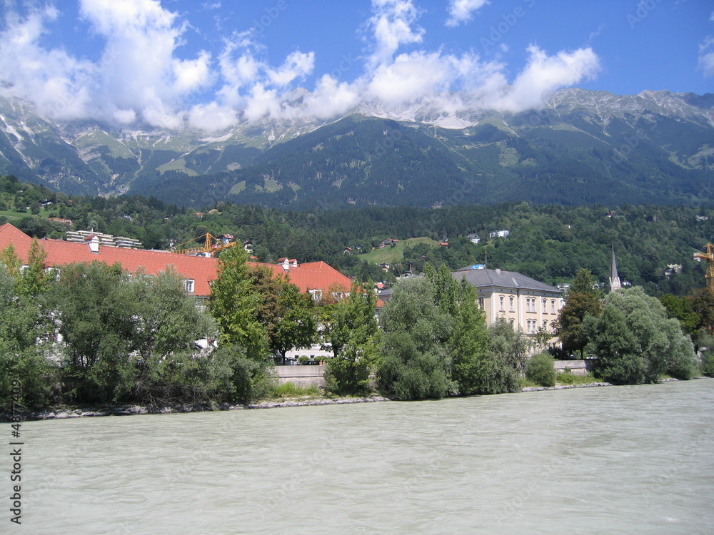 Fototapeta premium Mayrhofen Bergwelt