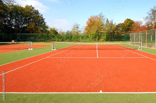 Tennis Court © jeffrey van daele