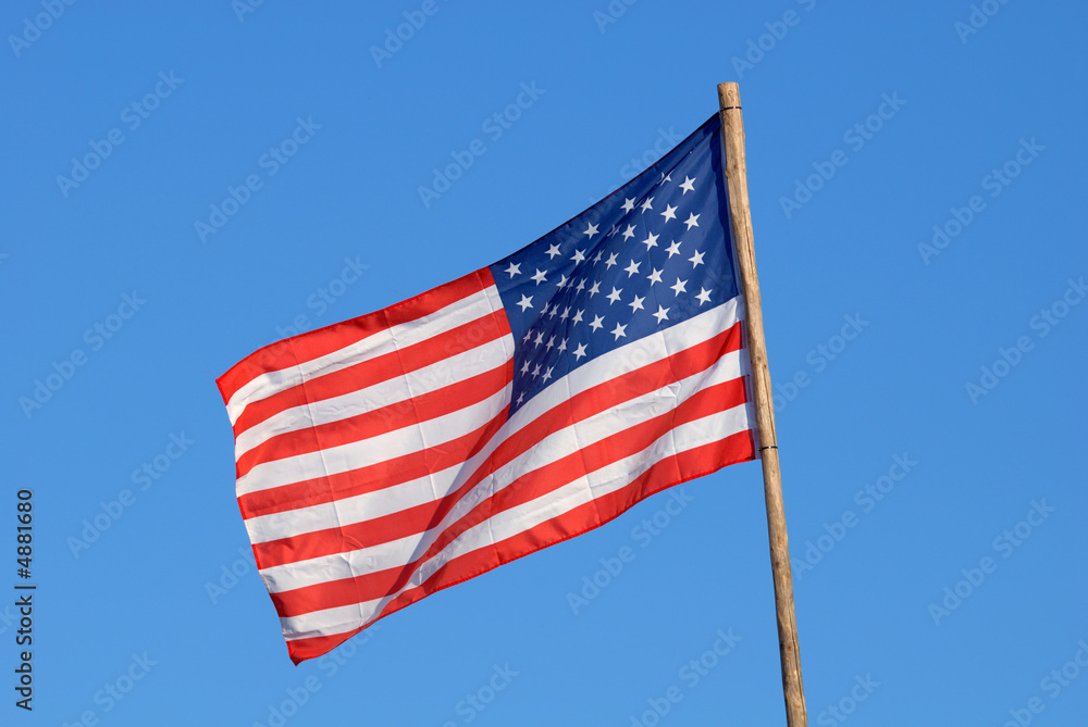 United States Flag in the wind United States Flag in the wind