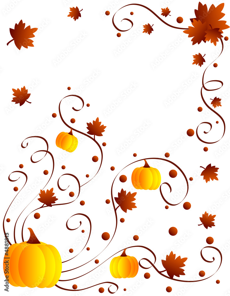 Obraz premium Autumn design