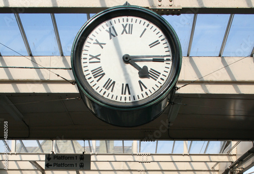 station clock
