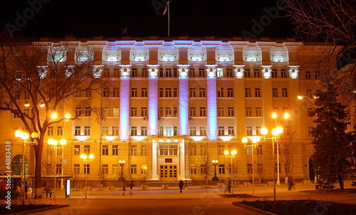 Bild auf Leinwand Building of administration. Russia. Rostov-ON-Don