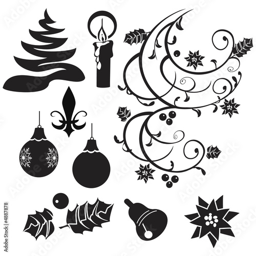 Weihnachtssilhouetten