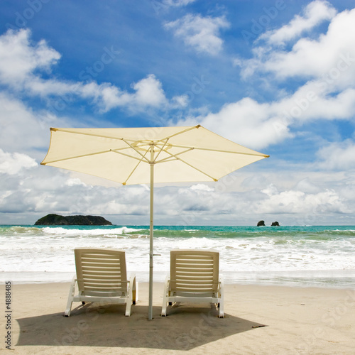 Two Chairs at the Beach