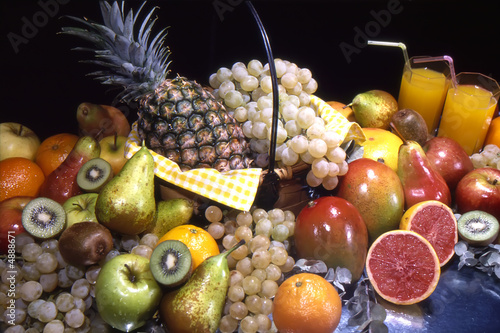 Bodegon Frutras Tropicales