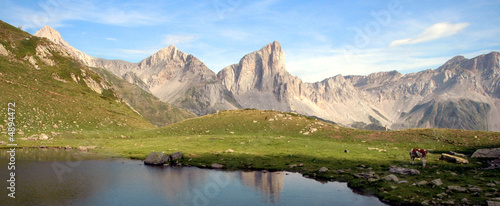 le lac et les aiguilles