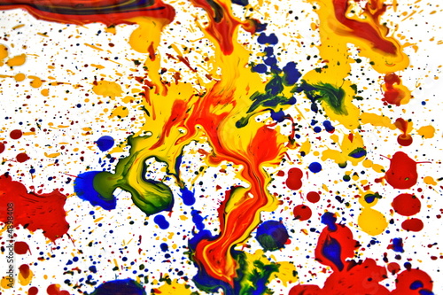paint color inkblot liquid ink