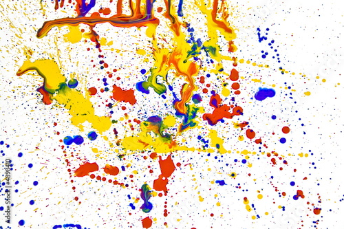 paint color inkblot liquid ink
