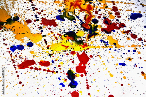 paint color inkblot liquid ink