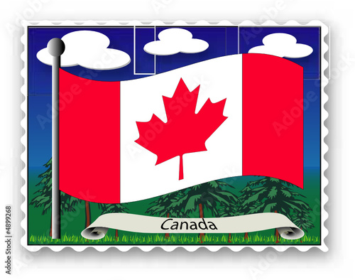 Briefmarke Kanada