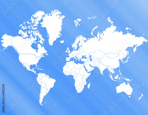World Map - Carte du Monde