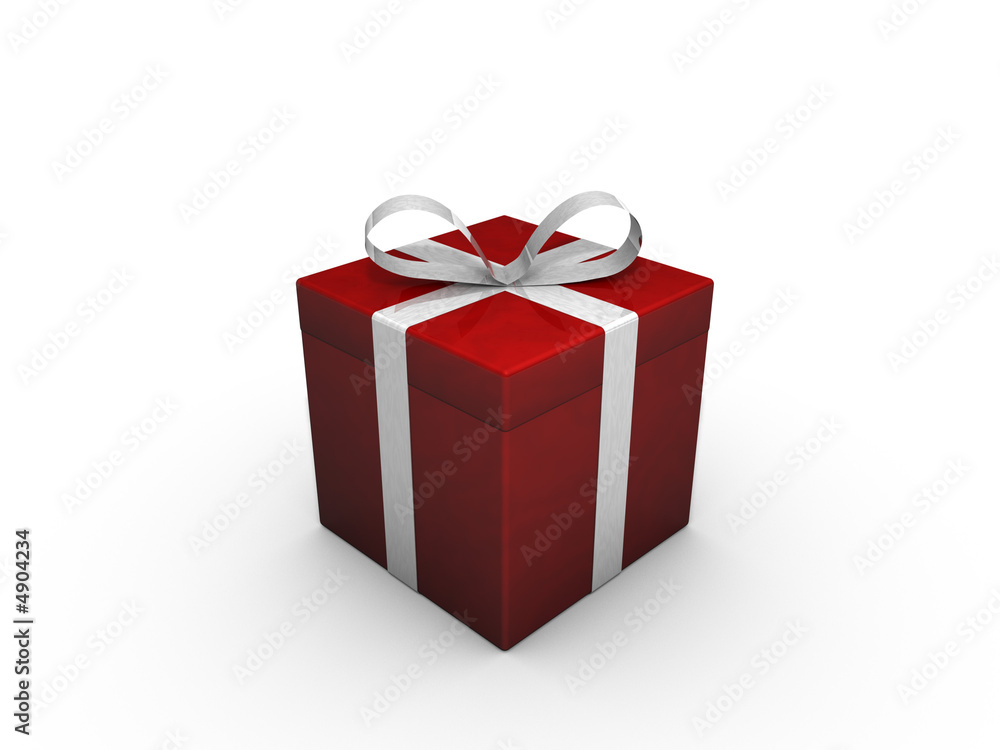 Rotes Geschenk