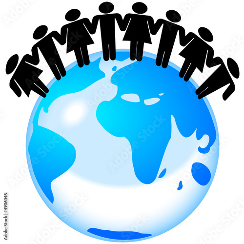 Peuple de la terre - ronde