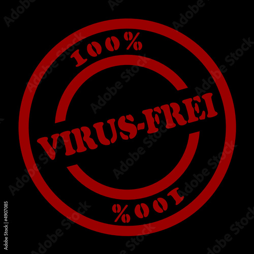 stempel virus-frei  