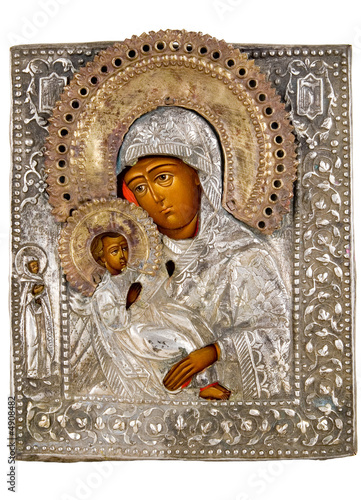 Ancient church icon.  photo