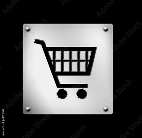 icon, shopping cart, button, e-buy,  illustration