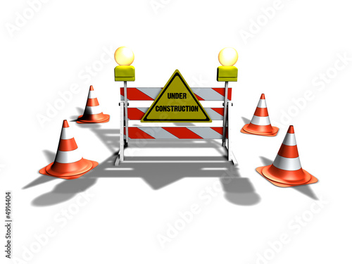 Baustelle - Under construction