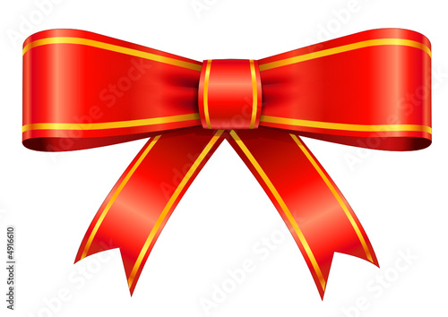 Ruban rouge pour cadeau