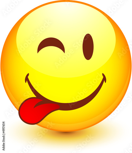 Smiley vectoriel, facilement modifiable !