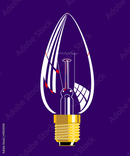 Candle Light bulb
