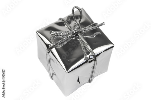 Silver gift box