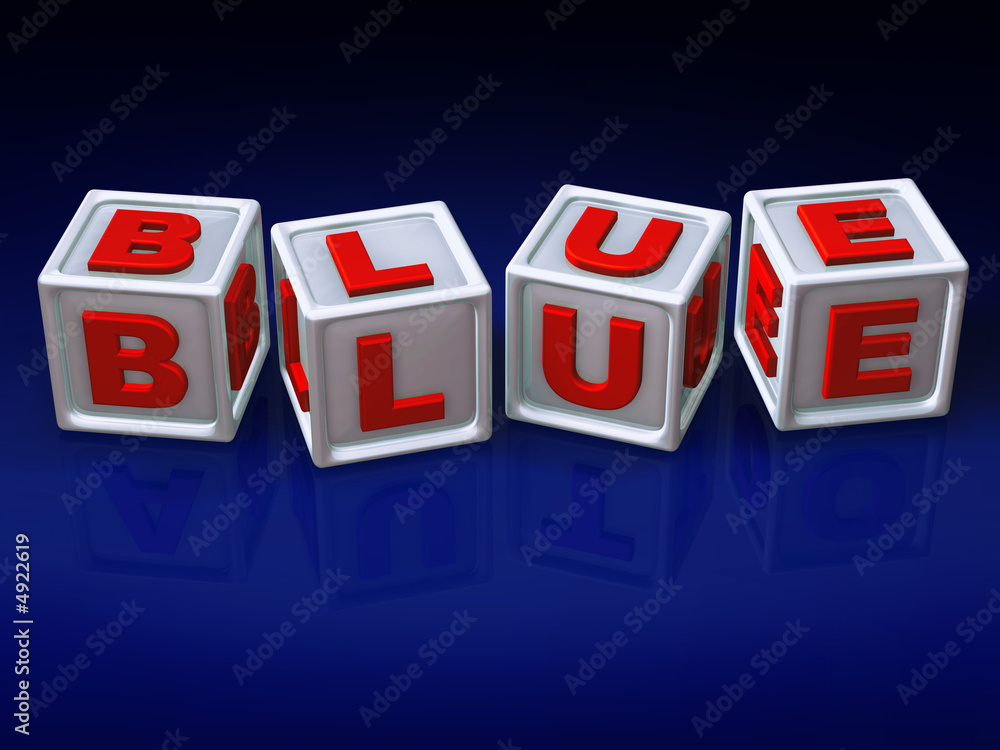 Block letters - 3d concept illustration Block letters - 3d concept illustration