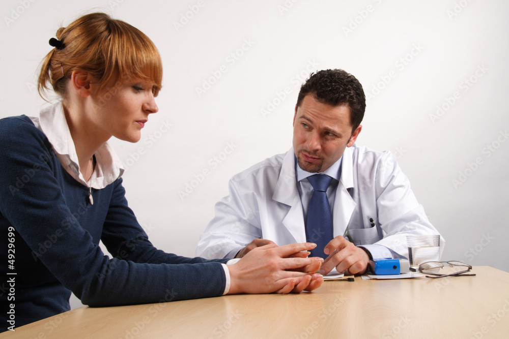 © endostock - bad news - doctor talking to patient © endostock - bad news - doctor talking to patient