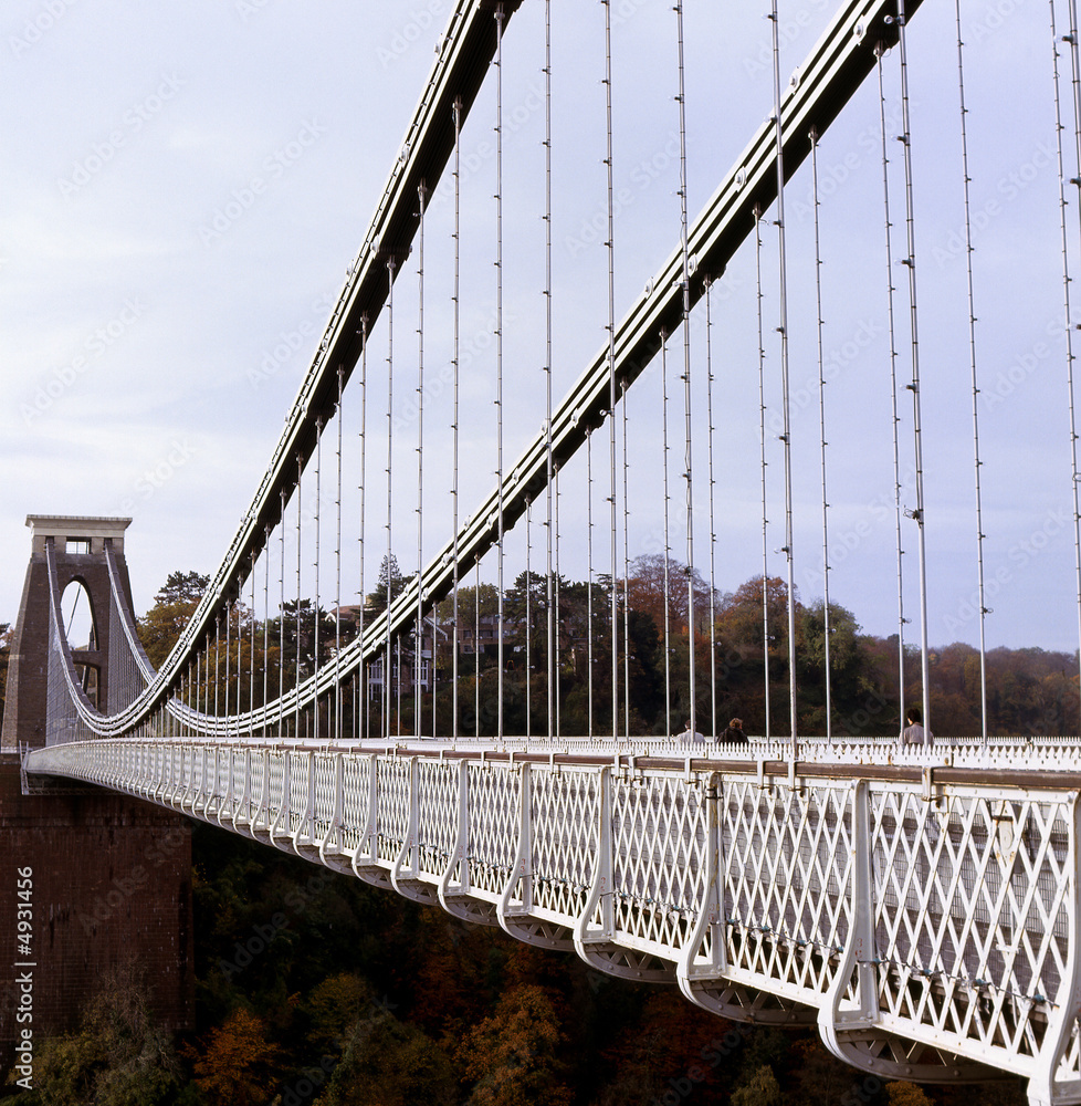 Obraz premium Clifton Suspension Bridge in Bristol, England