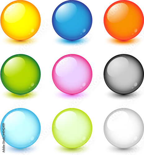 Obraz na płótnie Icones vectoriels, facilement modifiable w salonie