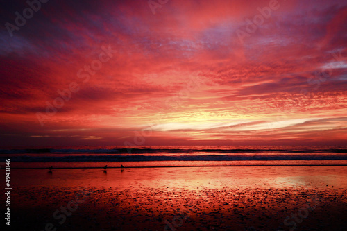 Beautiful Sunset on the Pacific