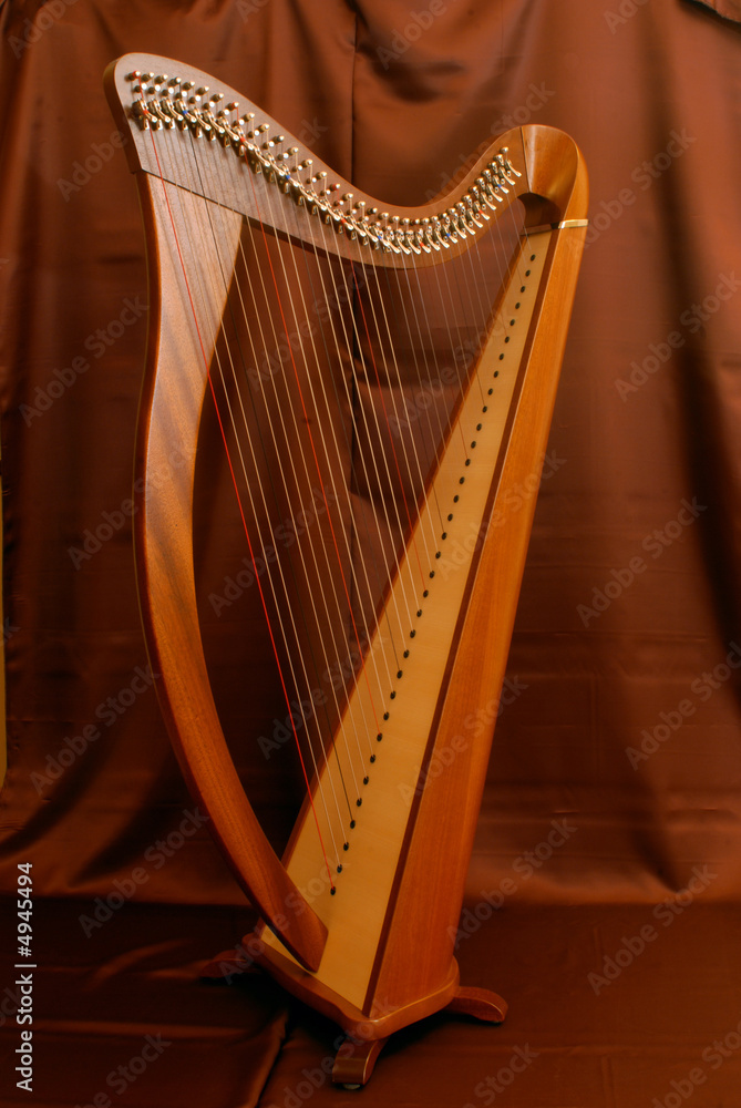 Fototapeta premium Harfa celtycka