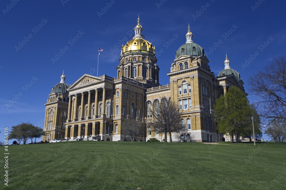 Iowa, Des Moines - state capitol