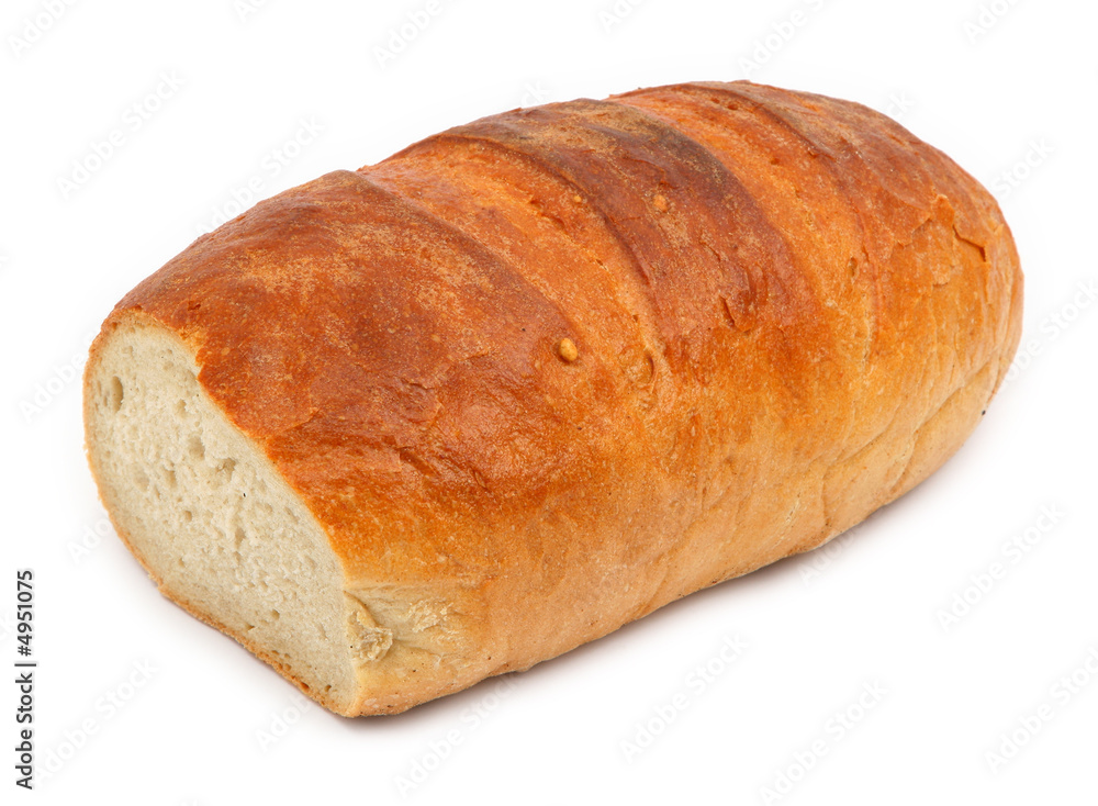 bread against white