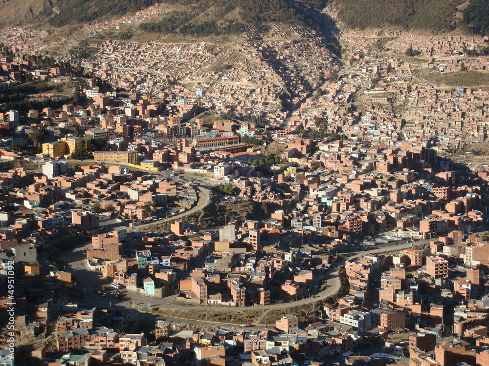 Naklejka premium La Paz