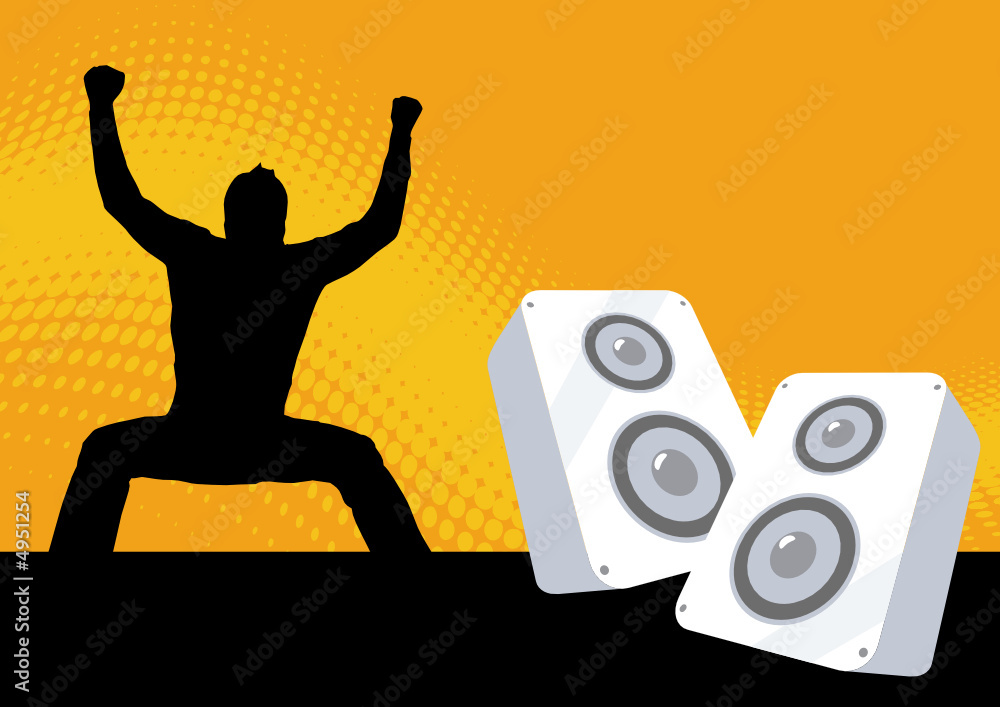 hintergrund disco mann