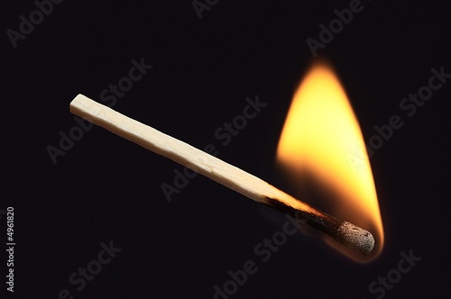 fired match