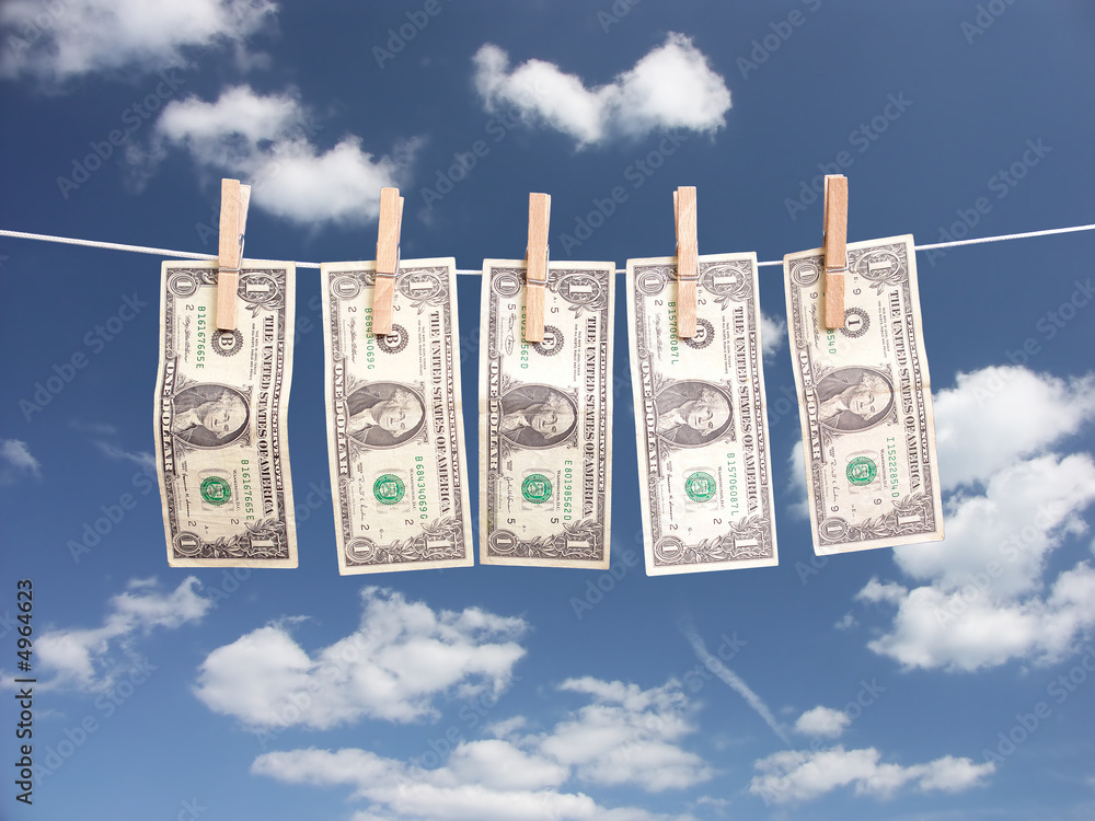 Photo &amp; Art Print Laundry money, Roman Milert