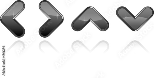 Flèches vectorielles, facilement modifiable