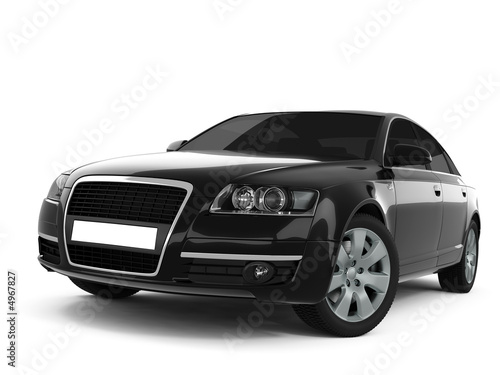 Black Business-Class Car